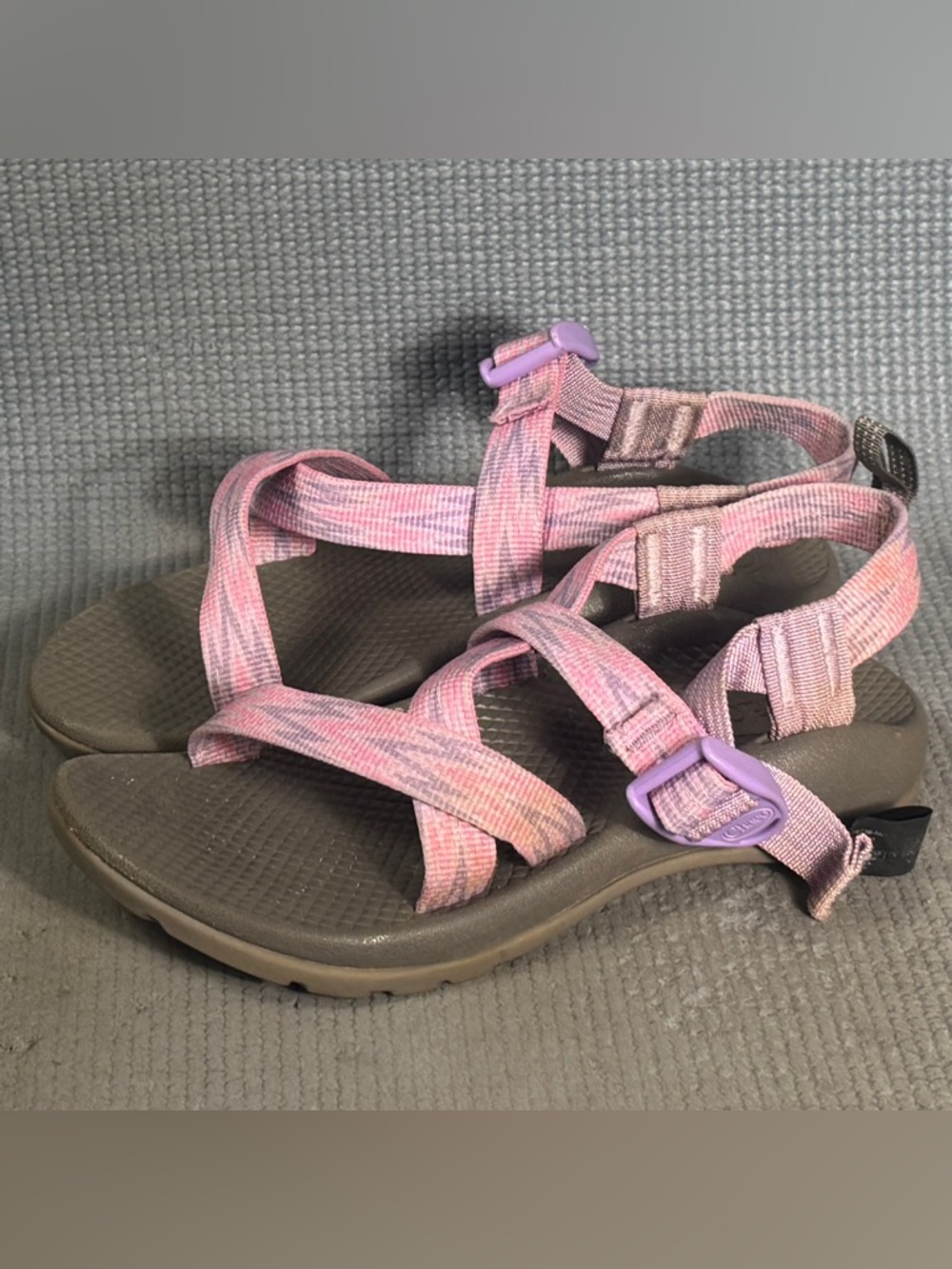 Chaco Z/1 EcoTread Sandals Squall Purple Rose Kid’s Size 3